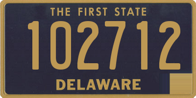 DE license plate 102712