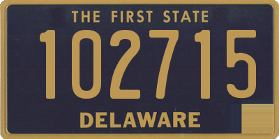DE license plate 102715