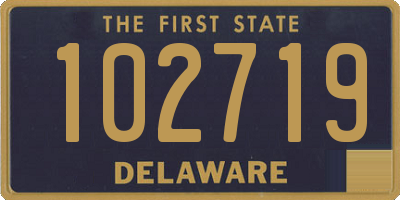 DE license plate 102719
