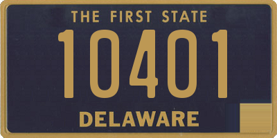 DE license plate 10401