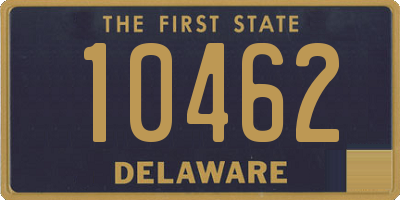 DE license plate 10462