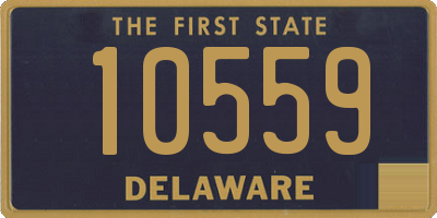 DE license plate 10559