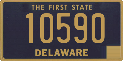 DE license plate 10590