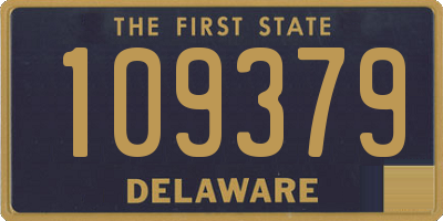 DE license plate 109379