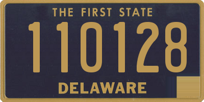 DE license plate 110128