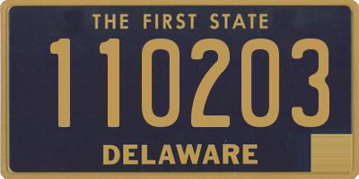 DE license plate 110203