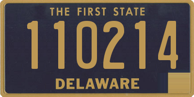 DE license plate 110214