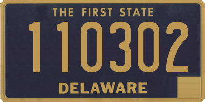 DE license plate 110302