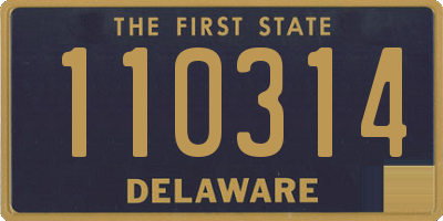 DE license plate 110314