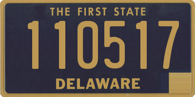 DE license plate 110517