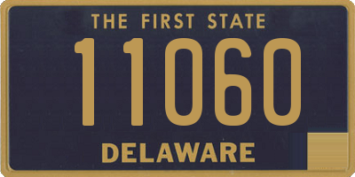 DE license plate 11060