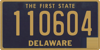 DE license plate 110604