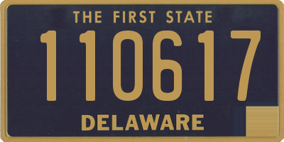 DE license plate 110617