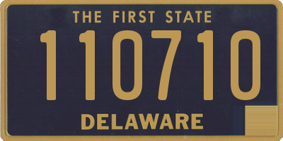 DE license plate 110710