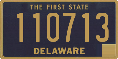 DE license plate 110713