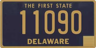 DE license plate 11090