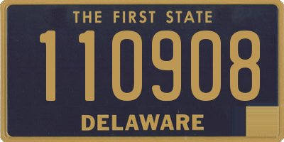 DE license plate 110908