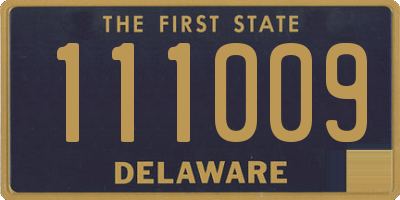 DE license plate 111009