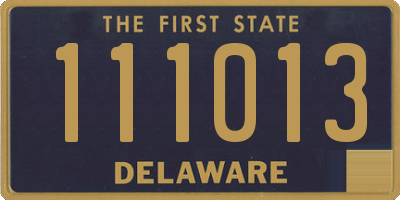 DE license plate 111013