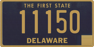 DE license plate 11150