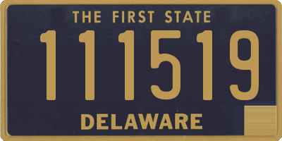 DE license plate 111519