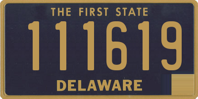 DE license plate 111619