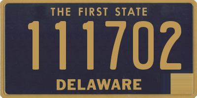 DE license plate 111702