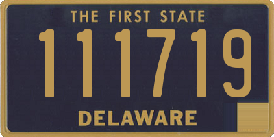 DE license plate 111719