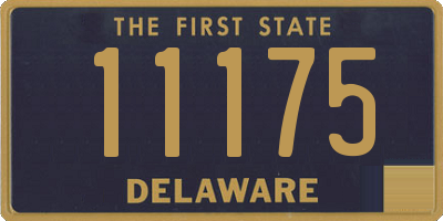 DE license plate 11175