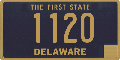 DE license plate 1120