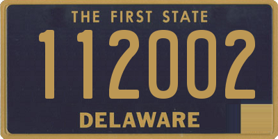 DE license plate 112002