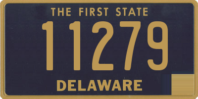 DE license plate 11279