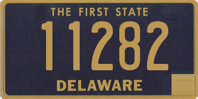 DE license plate 11282