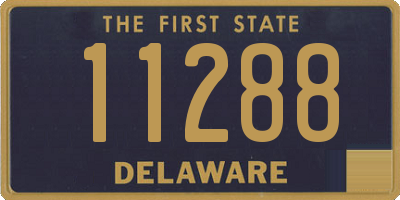 DE license plate 11288