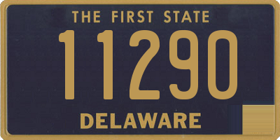 DE license plate 11290
