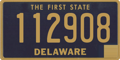 DE license plate 112908