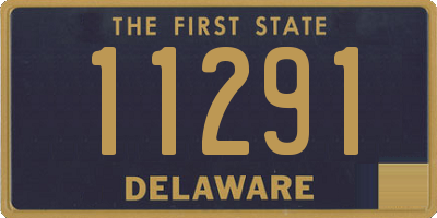 DE license plate 11291