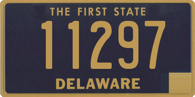 DE license plate 11297