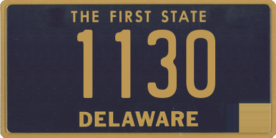 DE license plate 1130