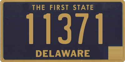 DE license plate 11371