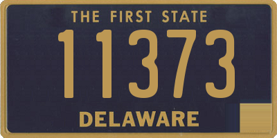 DE license plate 11373