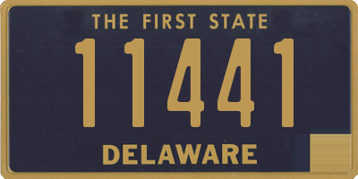 DE license plate 11441