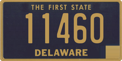 DE license plate 11460