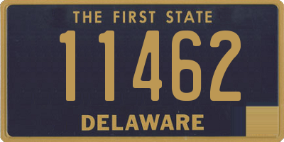 DE license plate 11462