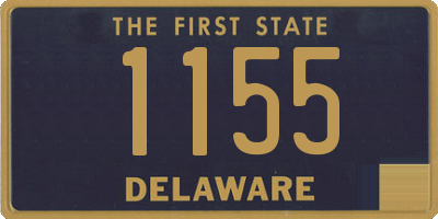 DE license plate 1155