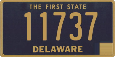 DE license plate 11737