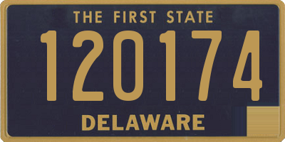 DE license plate 120174