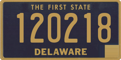 DE license plate 120218