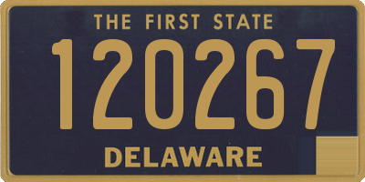 DE license plate 120267