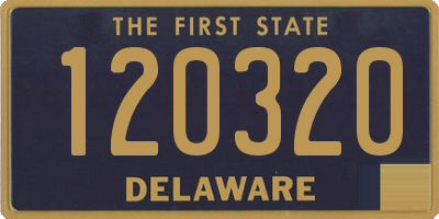 DE license plate 120320